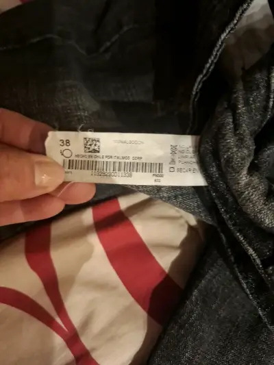 Jeans negros para mujer talla 38, marca IO - miniatura 4