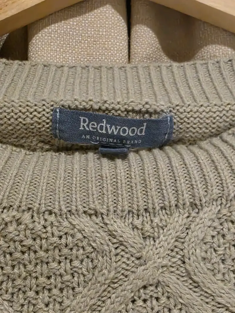 Suéter tejido gris Redwood para mujer - 3