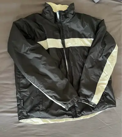 Chaqueta reversible Columbia negra y blanco - miniatura 1