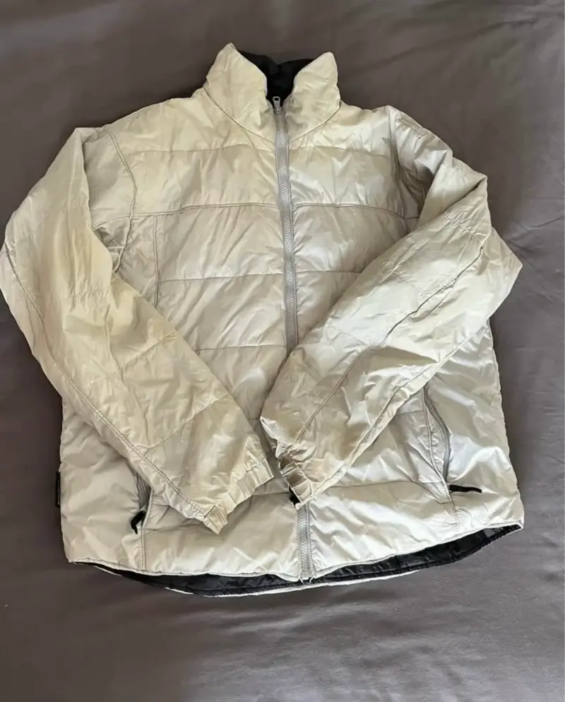 Chaqueta reversible Columbia negra y blanco - 3