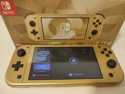 Nintendo Switch Lite Hyrule Edition - miniatura 2