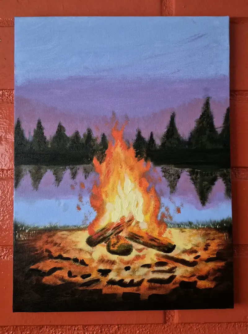 Cuadro Pintado a Mano 30x40