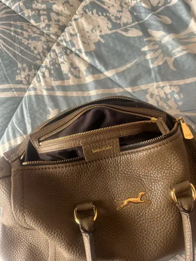 Bolso Bimba y Lola  marrón con detalles dorados - miniatura 2