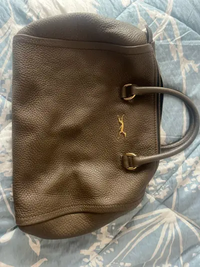 Bolso Bimba y Lola  marrón con detalles dorados - miniatura 3