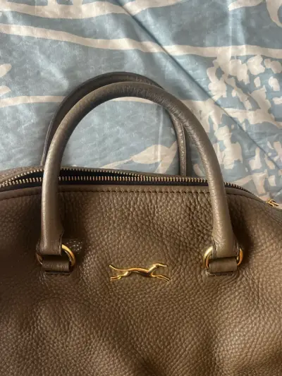 Bolso Bimba y Lola  marrón con detalles dorados - miniatura 4