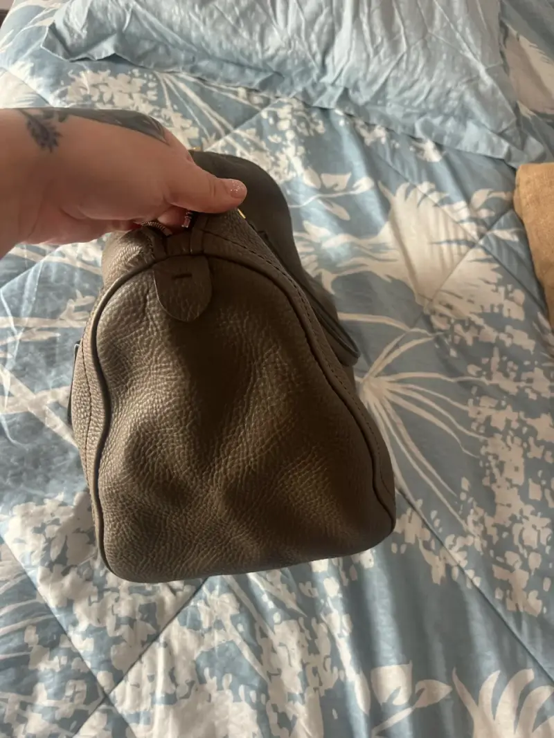 Bolso Bimba y Lola marrón con detalles dorados - 5