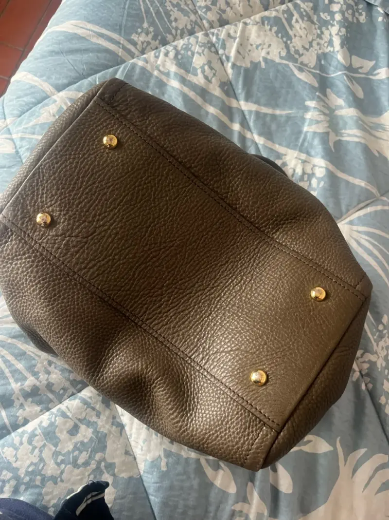 Bolso Bimba y Lola marrón con detalles dorados - 6