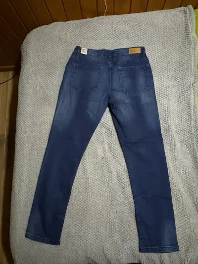 Jeans azul oscuro para hombre Bearcfliff - miniatura 2