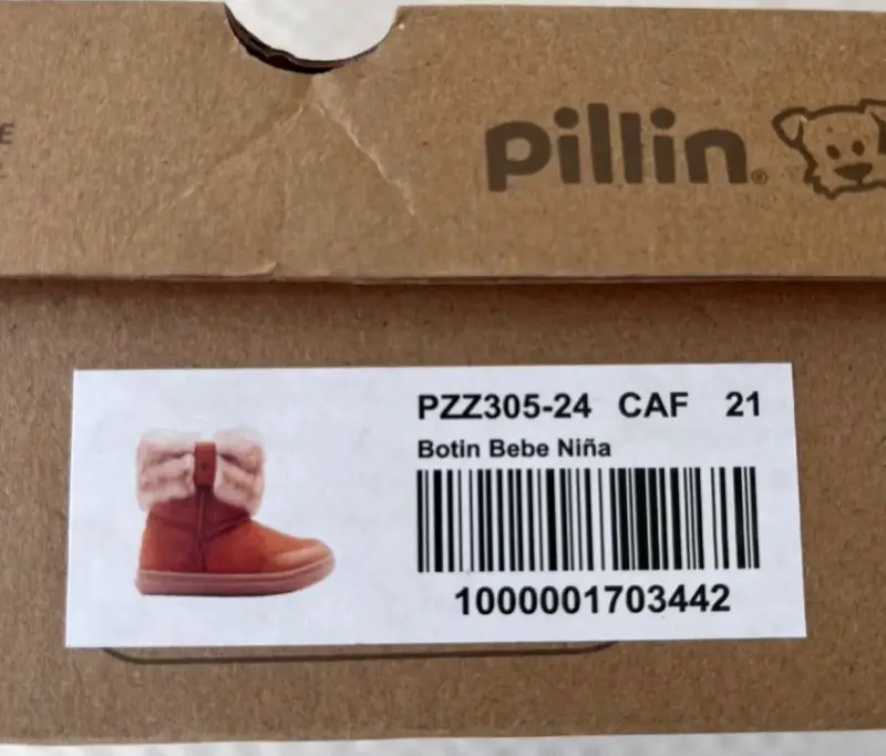 Botines para niña con forro de piel Pillin - 2