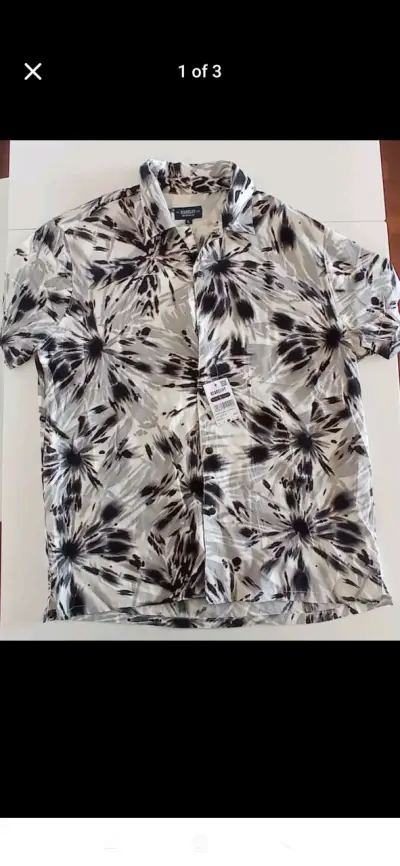 Camisa Nueva Tie Dye Hawaina Bearcliff Talla L - miniatura 1