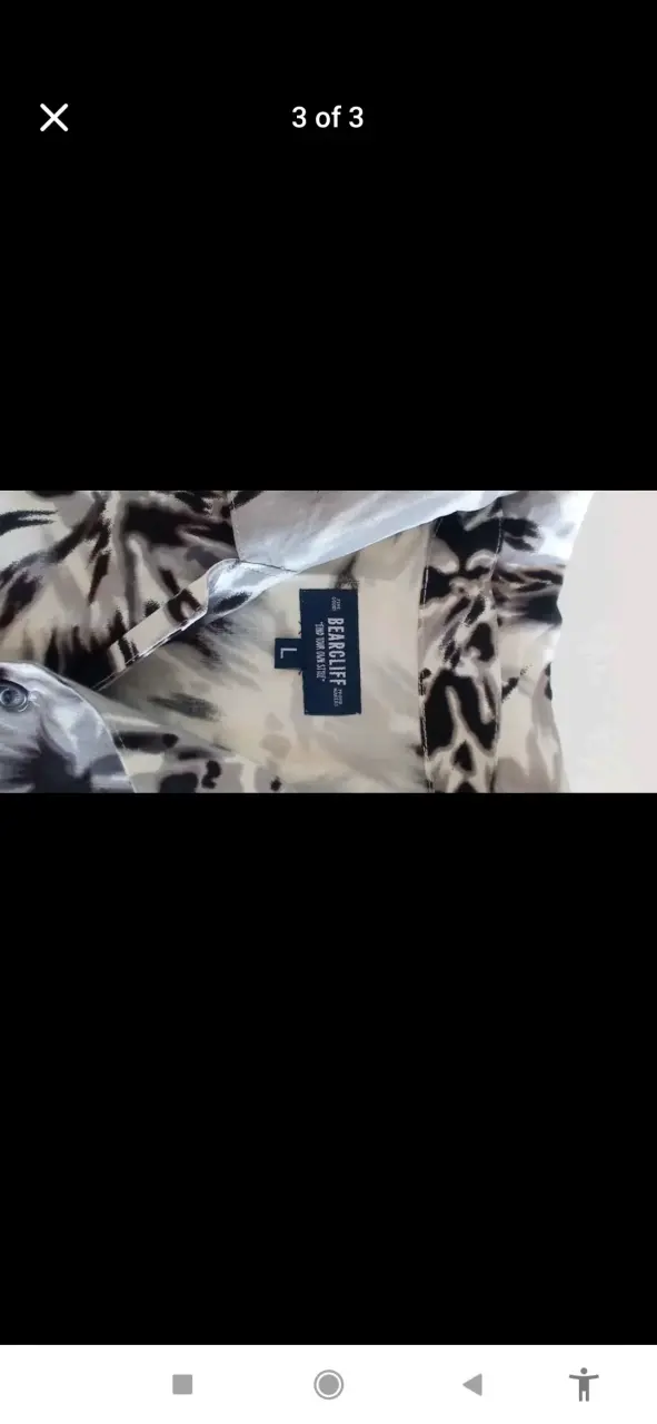 Camisa Nueva Tie Dye Hawaina Bearcliff Talla L - 3