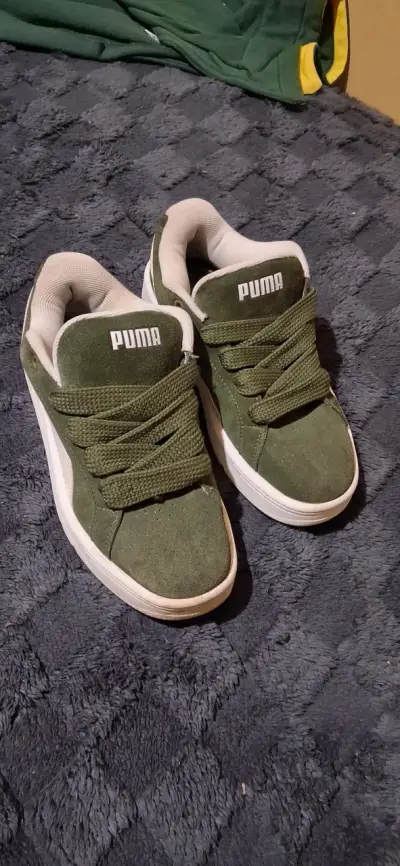 Zapatillas deportivas Puma verde musgo - miniatura 1
