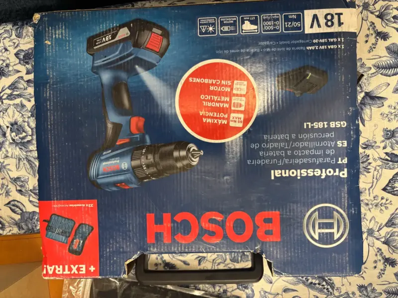 Taladro Atornillador Inalámbrico Bosch 18V - 1