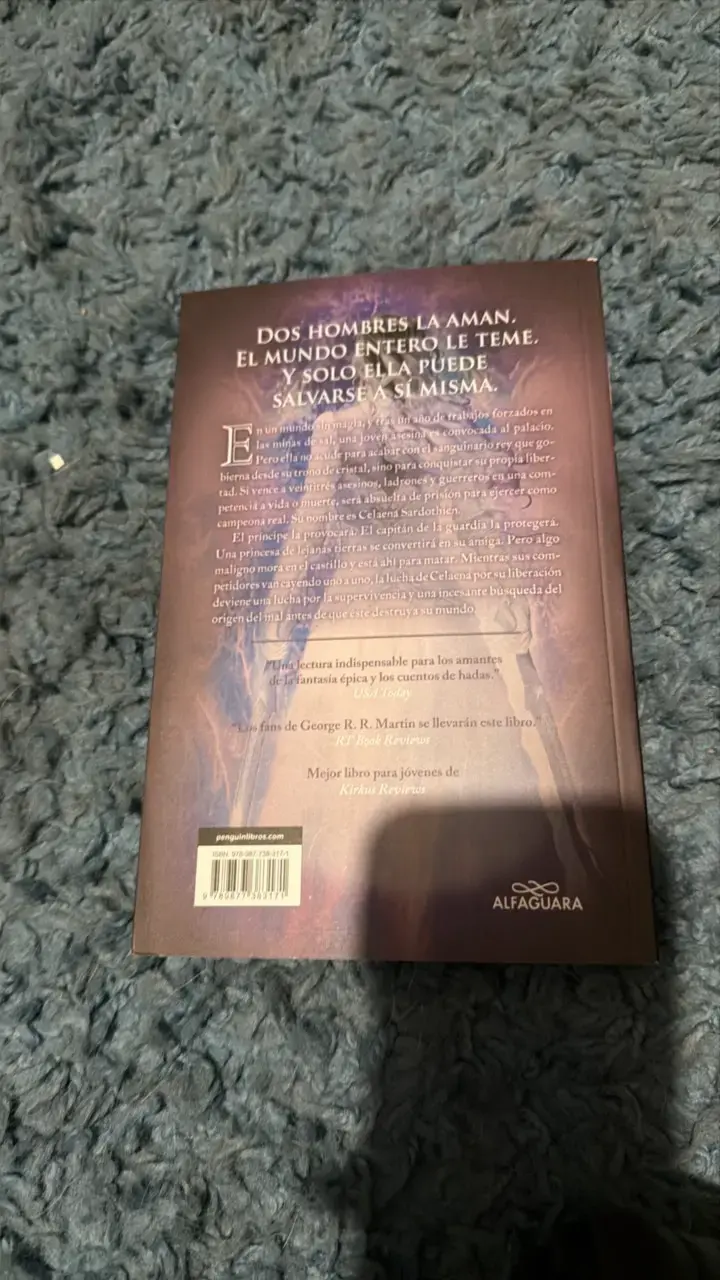 Libro Trono de Cristal de Sarah J. Maas - 2