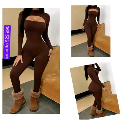 Enterito ajustado para mujer en varios colores - miniatura 1