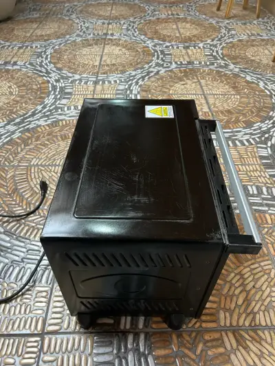 Horno eléctrico Winco compacto negro - miniatura 4