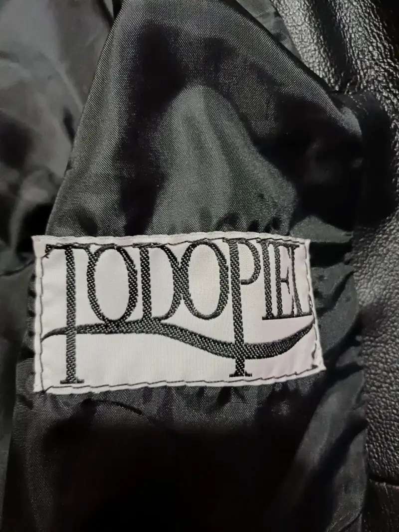 Chaqueta de cuero negra para mujer Todopiel - 2
