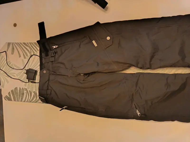 Pantalones de esquí Maui Girl negros talla 12 - 2