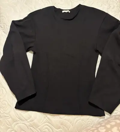 Polerón Zara negro de mujer talla S - miniatura 1