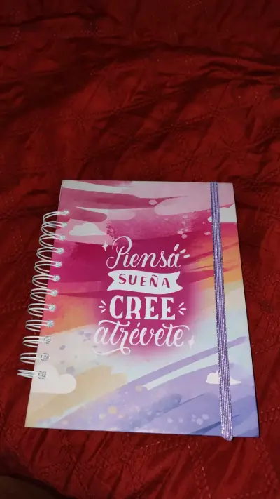 Cuaderno A5 Espiral Motivacional Colorido - miniatura 3