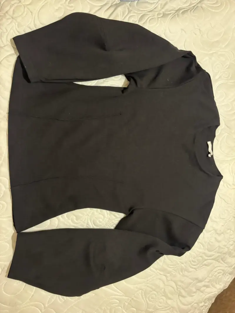 Polerón Zara negro de mujer talla S - 2