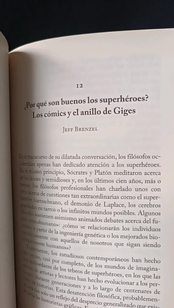 Libro 'Los Superhéroes y la Filosofía' de Tom Morris - 2