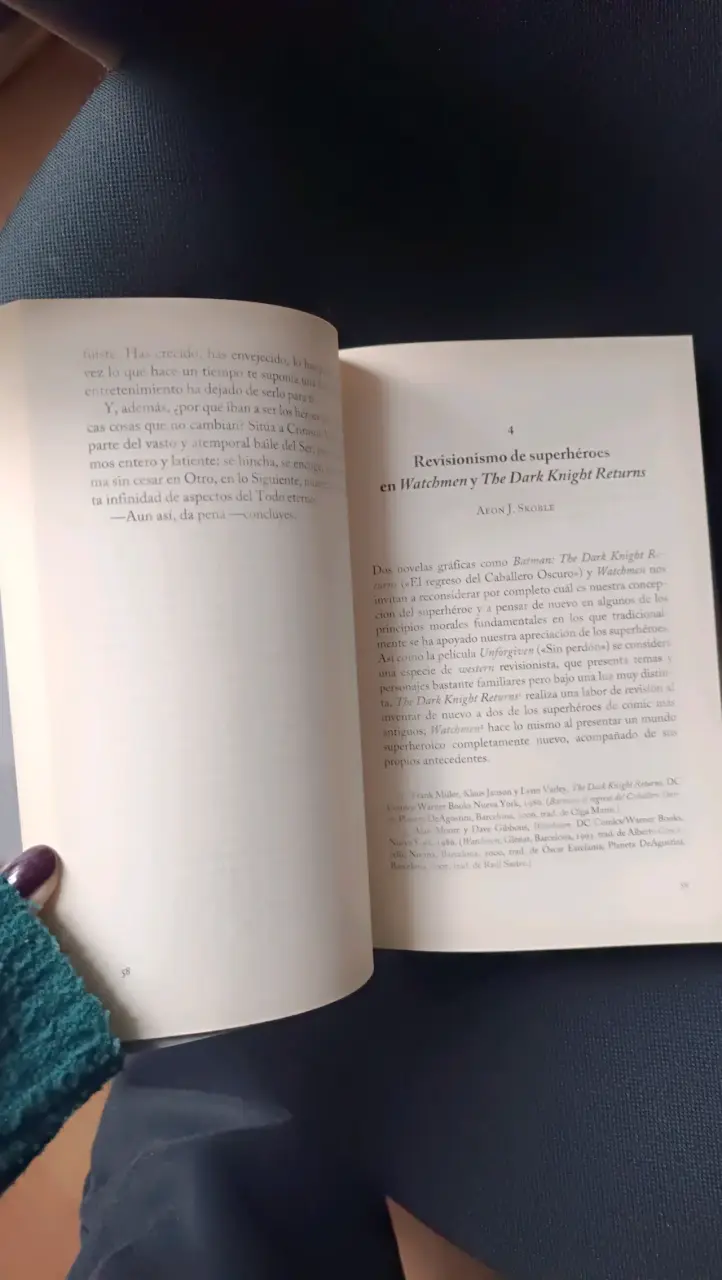 Libro 'Los Superhéroes y la Filosofía' de Tom Morris - 3