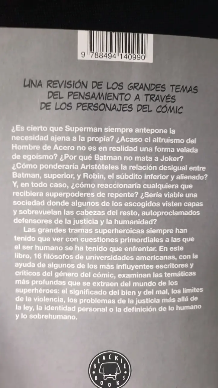 Libro 'Los Superhéroes y la Filosofía' de Tom Morris - 4