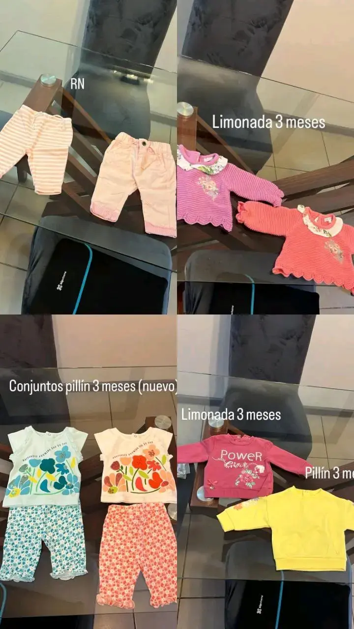 Ropa de bebé variada para 0-6 meses - 3