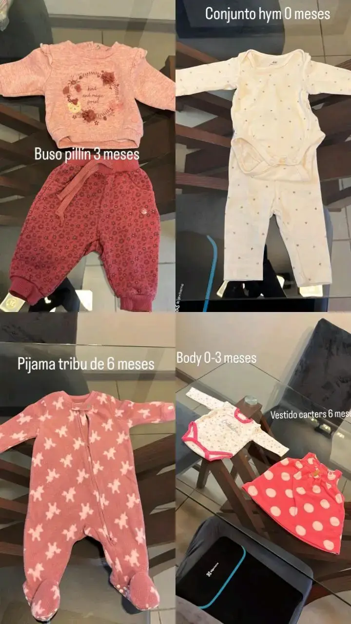 Ropa de bebé variada para 0-6 meses - 4