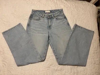 Jeans Zara talla 36 azul claro para mujer - miniatura 1