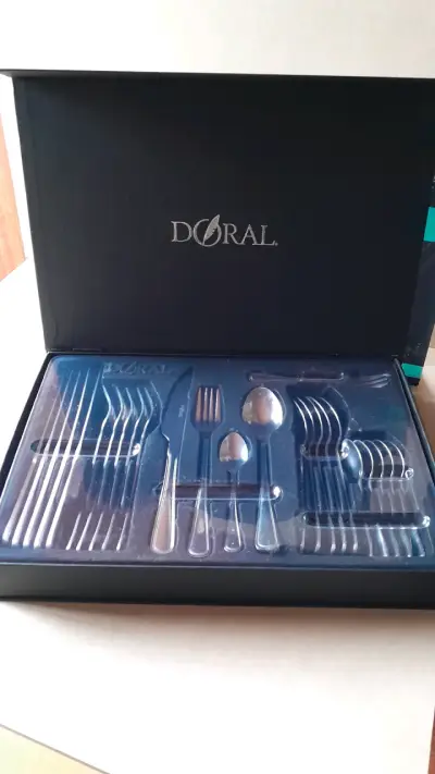 Set de Cuchillería 30 Piezas Acero Inoxidable Doral - miniatura 1