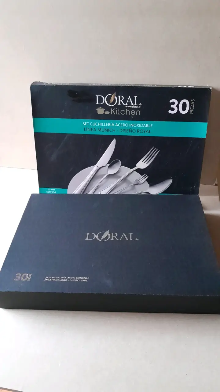 Set de Cuchillería 30 Piezas Acero Inoxidable Doral - 3