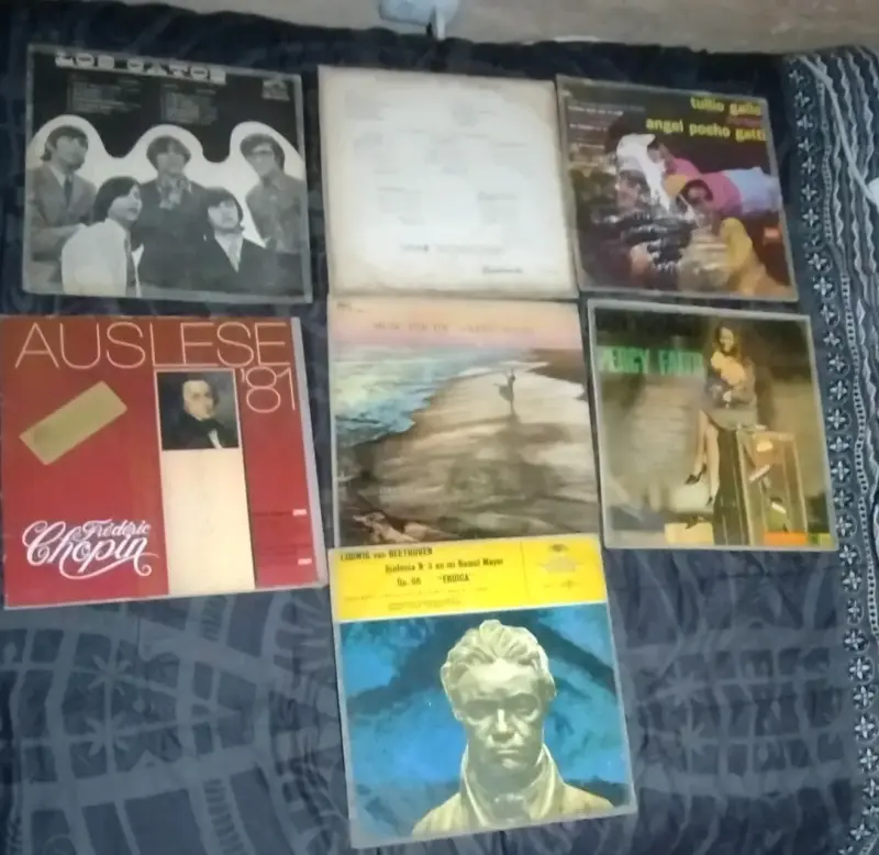 Colección de discos de vinilo variados - 4