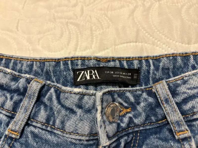 Jeans Zara talla 38 recto - 3