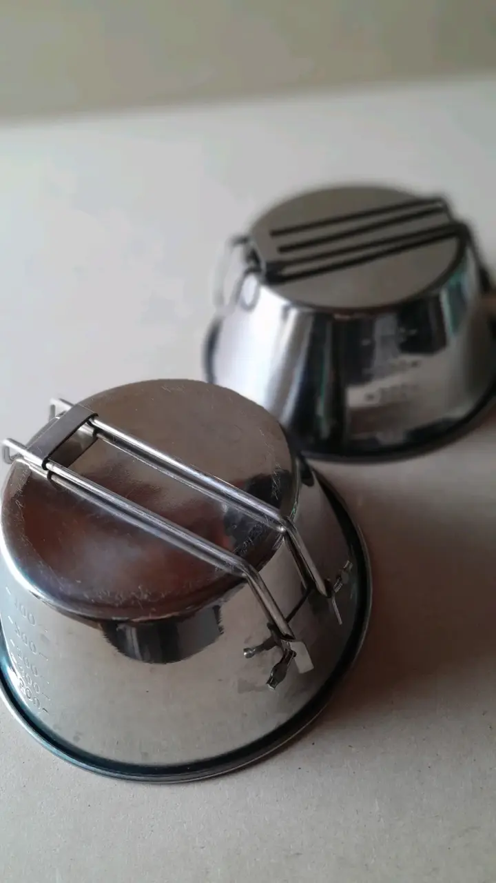 Tazas para camping de acero inoxidable - 3