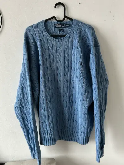 Suéter azul de lana Polo Ralph Lauren - miniatura 1