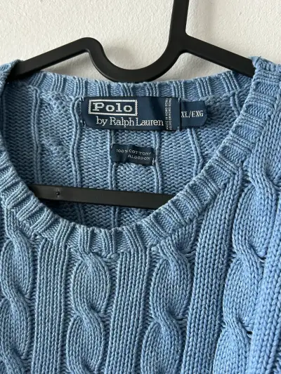 Suéter azul de lana Polo Ralph Lauren - miniatura 3