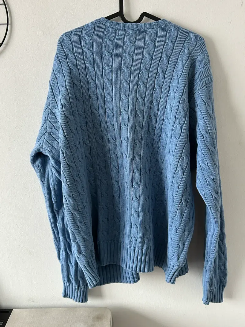 Suéter azul de lana Polo Ralph Lauren - 4