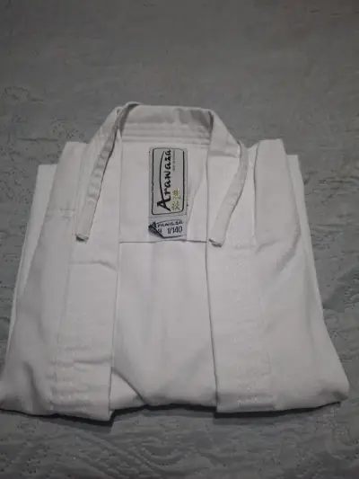 Kimono de Karate Arawaza blanco - miniatura 1