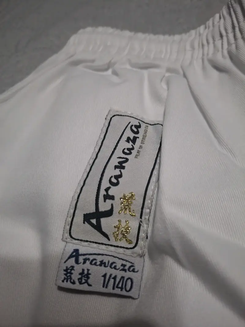 Kimono de Karate Arawaza blanco - 3