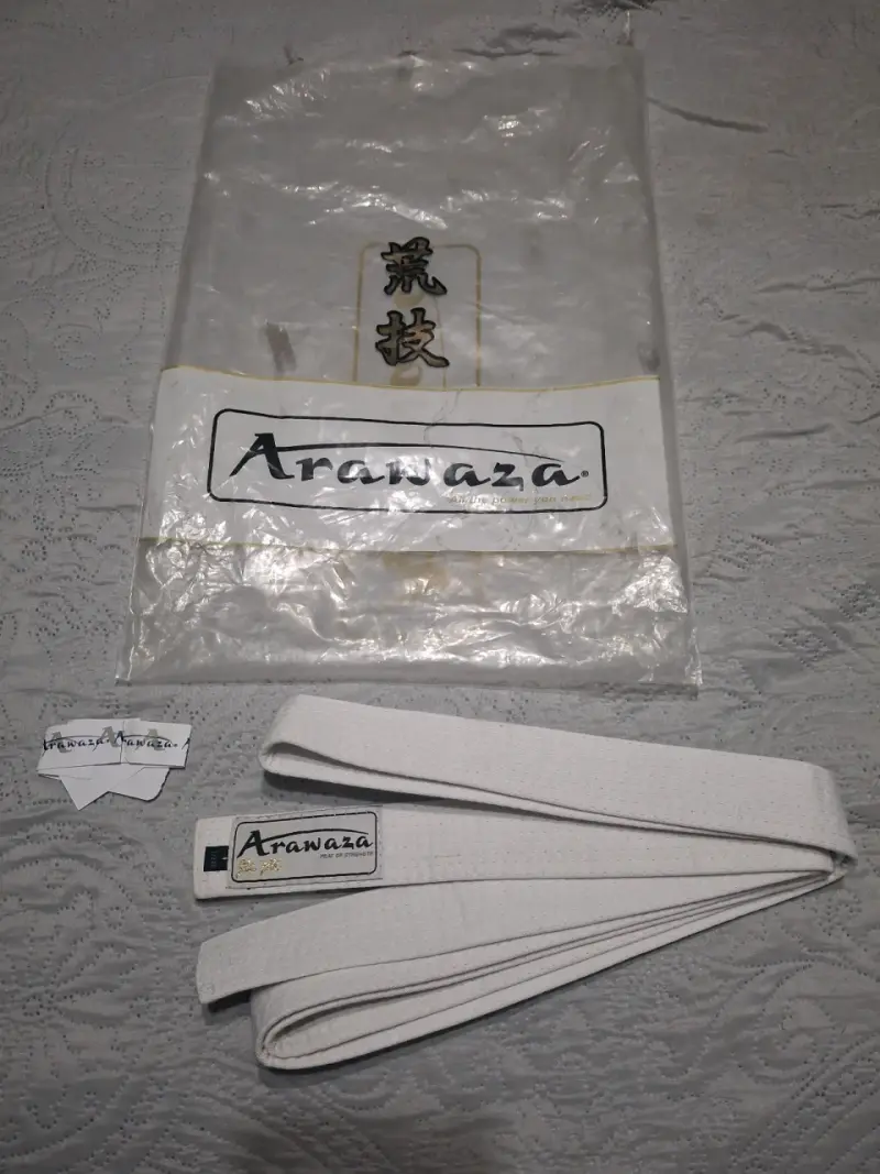 Kimono de Karate Arawaza blanco - 4