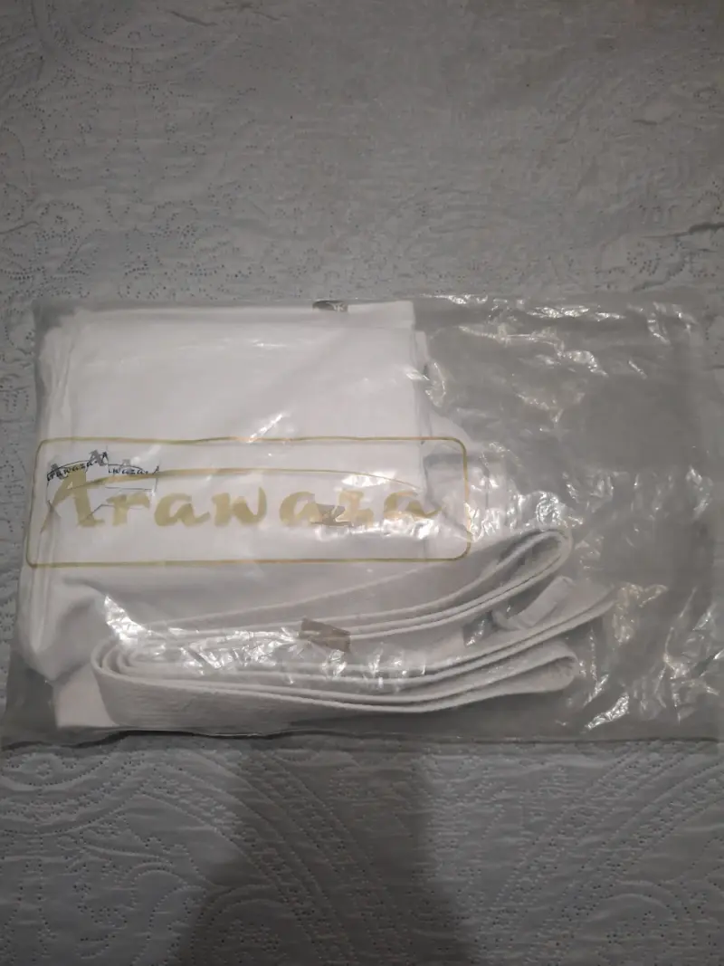 Kimono de Karate Arawaza blanco - 5