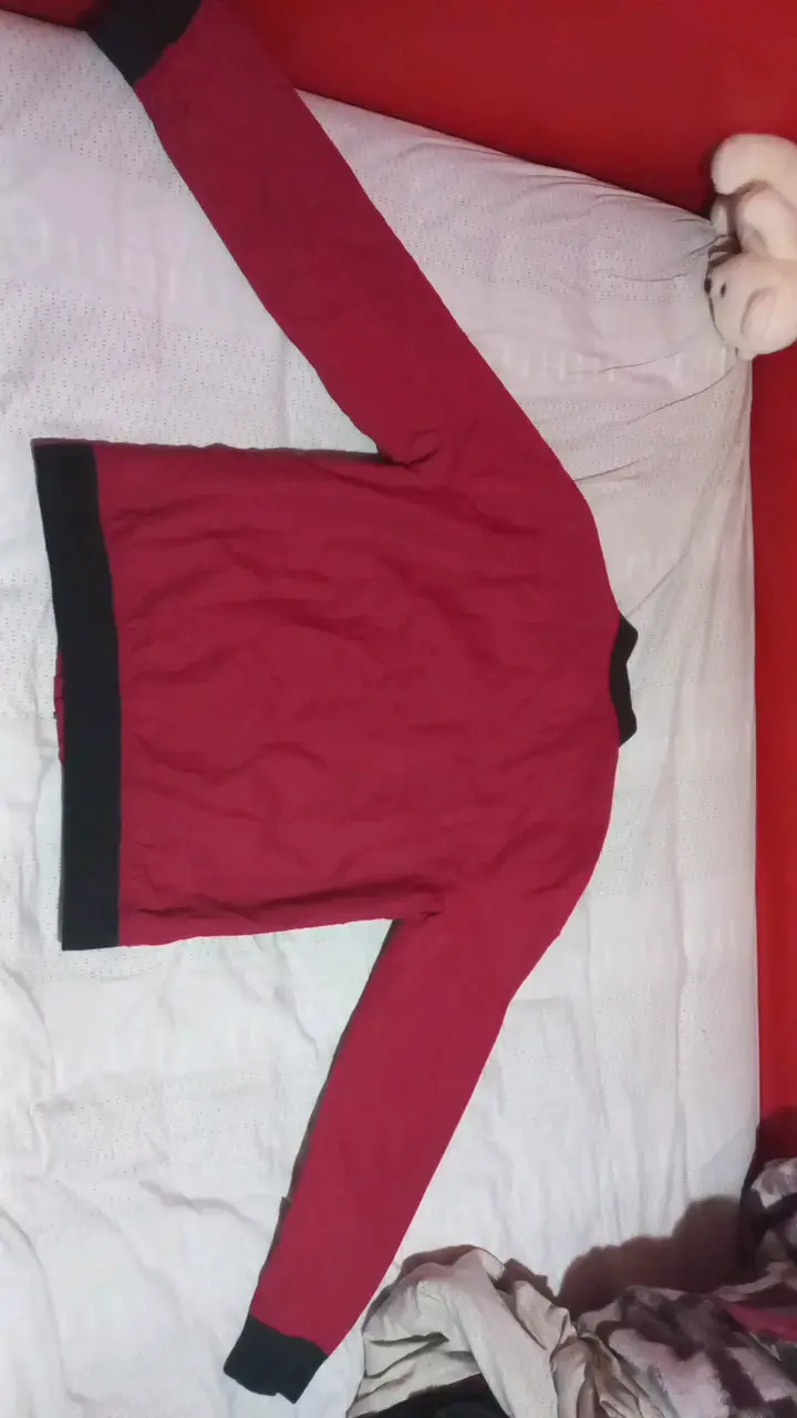 Chaqueta bomber roja para hombre - 2