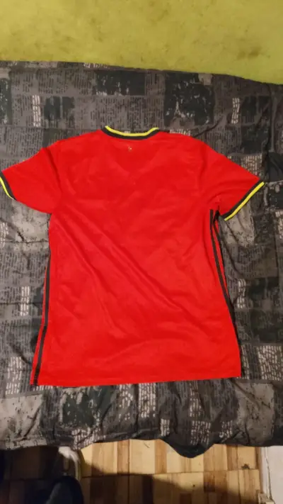 Camiseta de fútbol Bélgica 2020 Adidas roja - miniatura 2