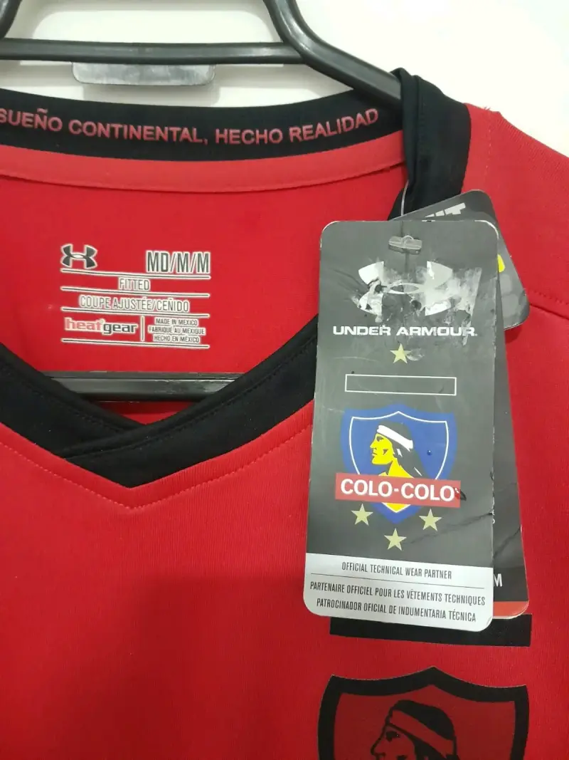Camiseta Roja Colo-Colo Under Armour Oficial - 2