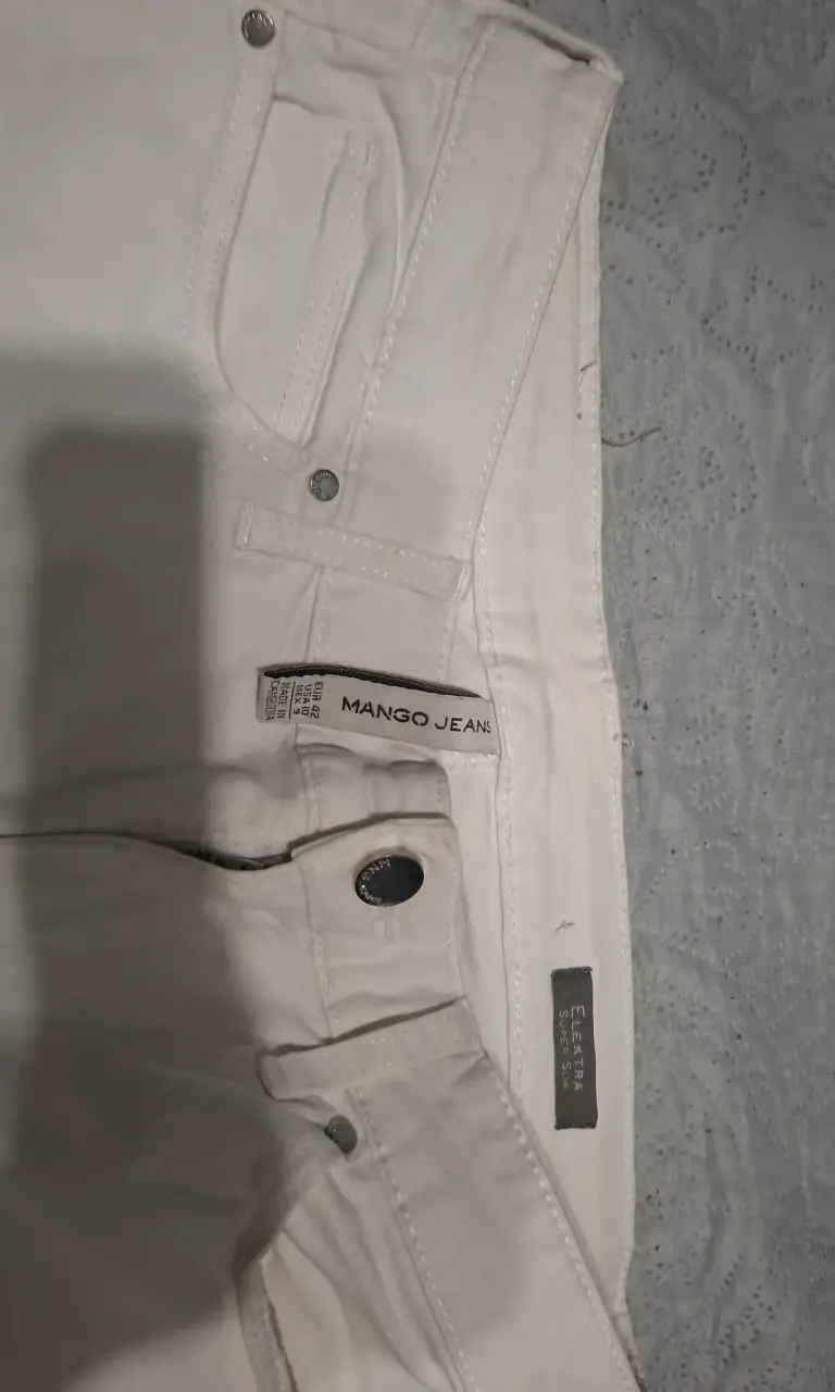 Mango Jeans Blanco - 2