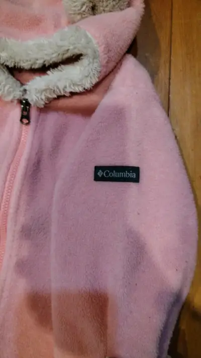 Enterito polar rosa para bebé Columbia - miniatura 2