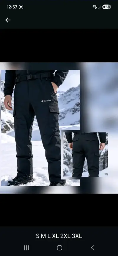 Pantalones térmicos para nieve Columbia - miniatura 3