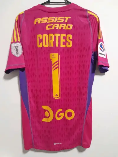Camiseta de fútbol Colo-Colo portero rosa - miniatura 2
